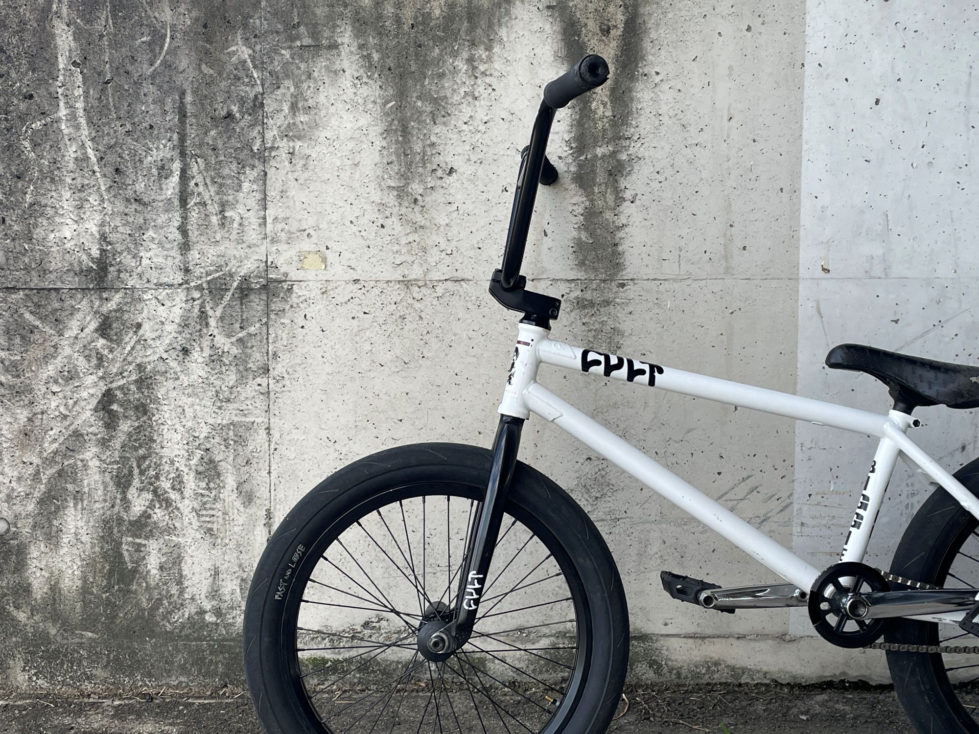BMX ハンドルの取付け角度について